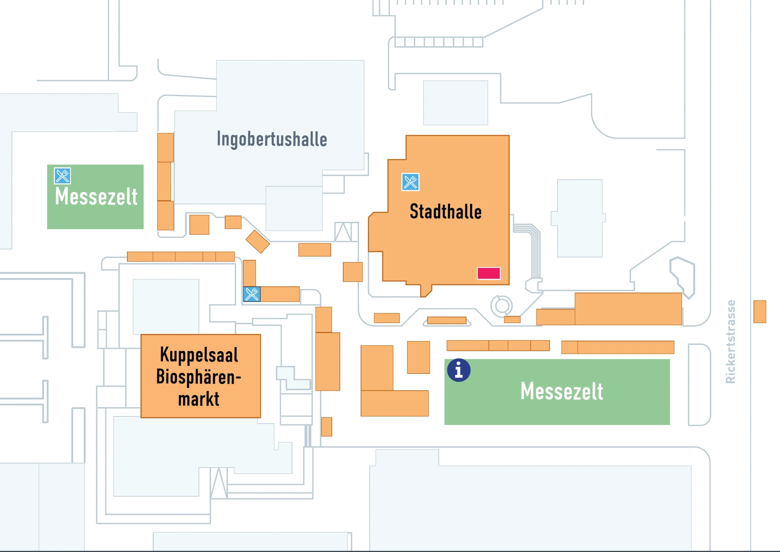Hallenplan Ingobertusmesse St. Ingbert
